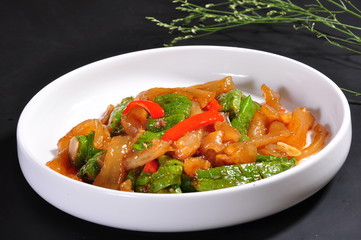 salad with vegetables
