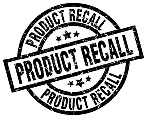 product recall round grunge black stamp