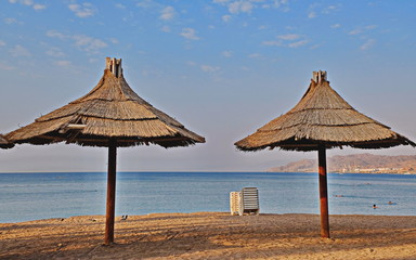 Eilat, Israel, August 13, 2017..Eilat is located on the shores of the Red Sea..A great place for recreation and water tourism.