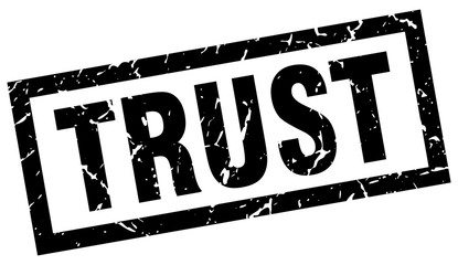 square grunge black trust stamp