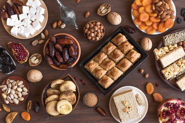 Set of Arabic Sweets