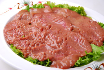 Fototapeta premium meat with vegetables