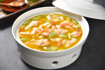 bowl of pumpkin soup