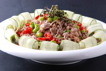 salad with feta cheese and olives