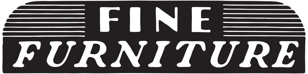Fine Furniture 3 - Retro Ad Art Banner