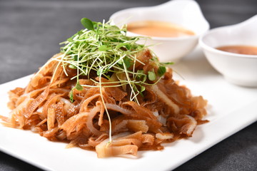noodles with shrimps