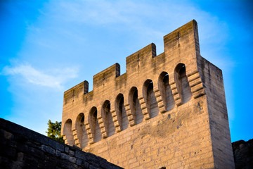 Palace of the Popes, Avignon (France) - historical palace located in Avignon, Southern France