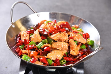 chicken with vegetables