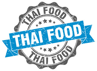 thai food stamp. sign. seal
