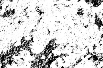 Fototapeta premium Damaged wall, abstract grunge background. Vector texture, grainy old surface.