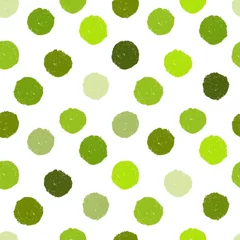 Tapeten Nahtloses Grunge-Muster mit grünen Tupfen © Olga Drozdova