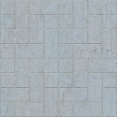 seamless white brick wall