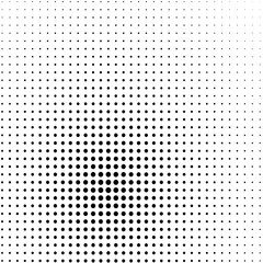 Background of black dots on the white 