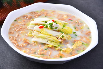 soup with vegetables