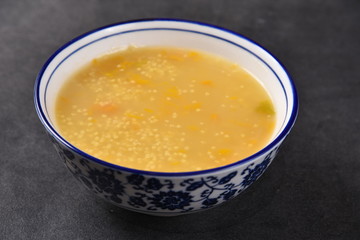 bowl of pumpkin soup