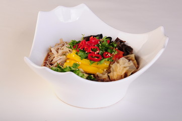 rice with meat and vegetables