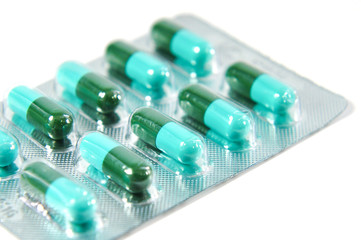 drug capsules in pack