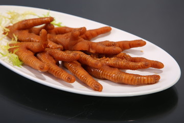 sausages on plate
