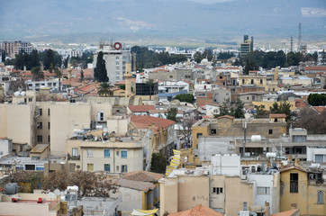 Nice view of Nicosia, Cyprus