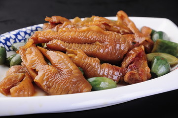 grilled sausages on a plate