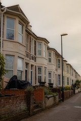 Line of houses in Bristol
