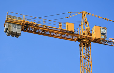 Part of a tower crane