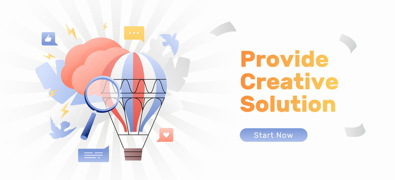 Provide Creative Solution Web Banner