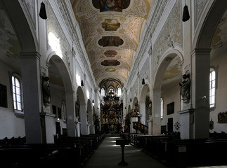 Fototapeta premium Catholic Church in Bamberg, Germany