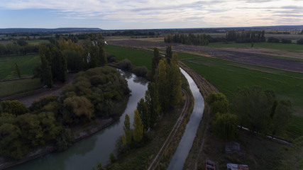 Chubut river in Gaiman