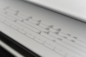 Fototapeta premium printer size scale