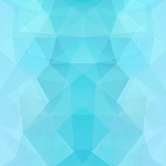 Abstract polygonal vector background. Pastel blue geometric vector illustration. Creative design template.