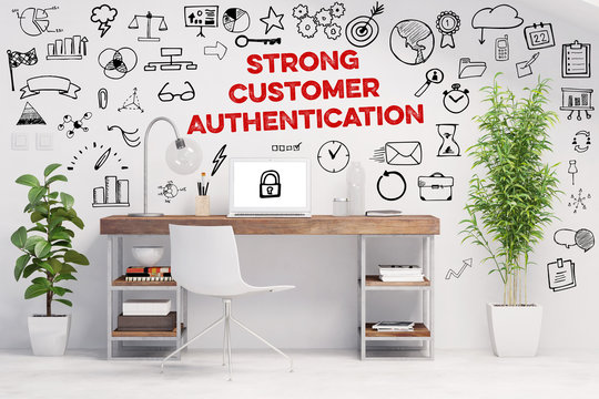 Strong Customer Authentification Konzept am Arbeitsplatz