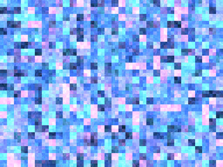 Bright background with mosaic pattern