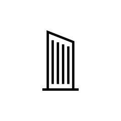 Skyscraper, Building icon. Element of building icon. Thin line icon for website design and development, app development. Premium icon