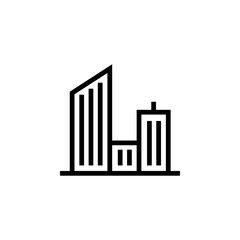 Building icon. Element of building icon. Thin line icon for website design and development, app development. Premium icon