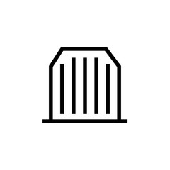 Building icon. Element of building icon. Thin line icon for website design and development, app development. Premium icon