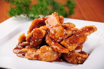 fried chicken on a plate