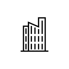 Building icon. Element of building icon. Thin line icon for website design and development, app development. Premium icon