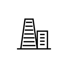 Building icon. Element of building icon. Thin line icon for website design and development, app development. Premium icon