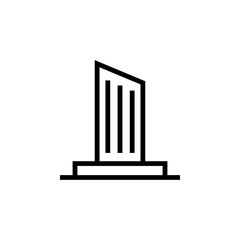 Building icon. Element of building icon. Thin line icon for website design and development, app development. Premium icon