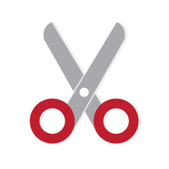 scissors icon- vector illustration