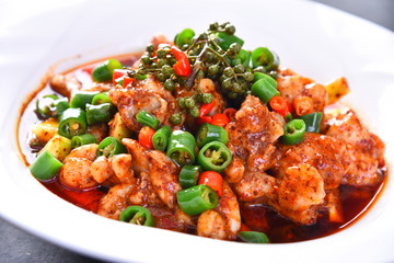 chicken with vegetables