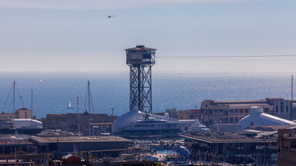 Barcelona vista desde las alturas