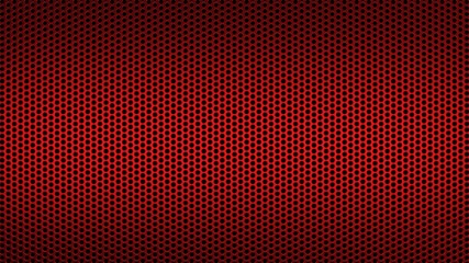 Abstract Textured Pattern with Round Holes Industrial Background Distorted Red
