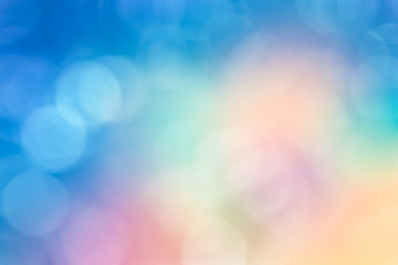 Abstract blurred background with bokeh effect