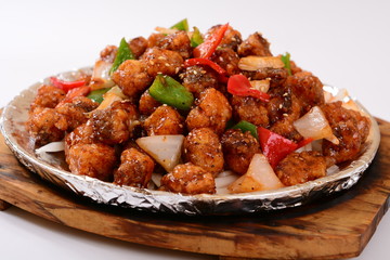 meatballs with tomato sauce in pan