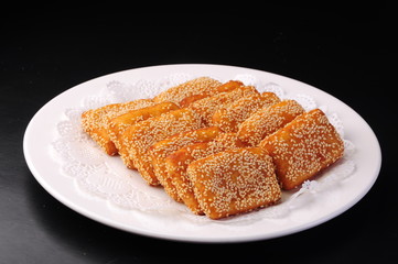 fried fish with sauce