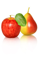 Apfel und Birne