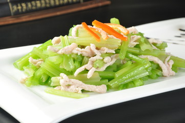 fresh salad on a plate