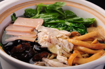 chicken with rice and vegetables
